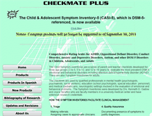 Tablet Screenshot of checkmateplus.com